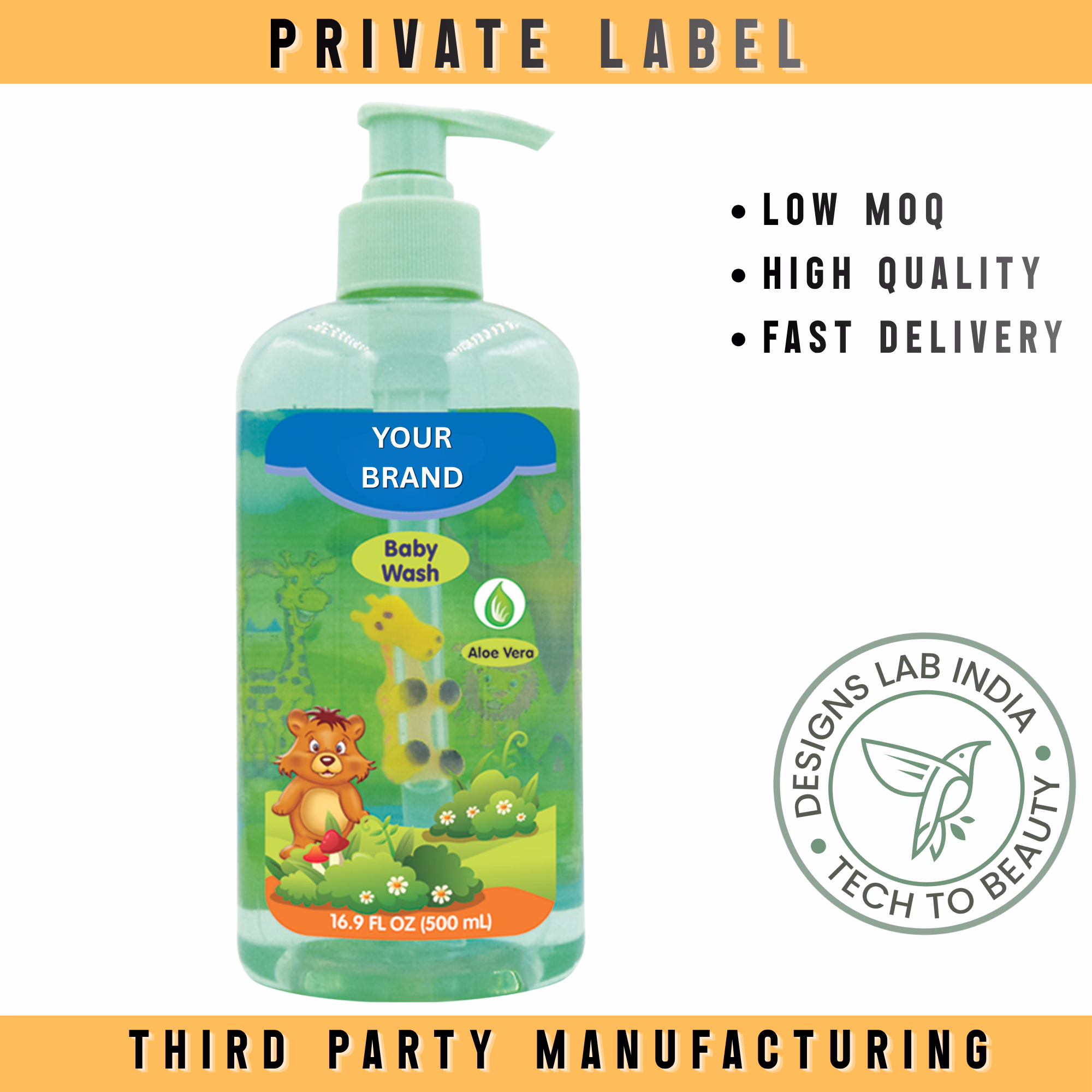 Aloe Vera Baby Wash